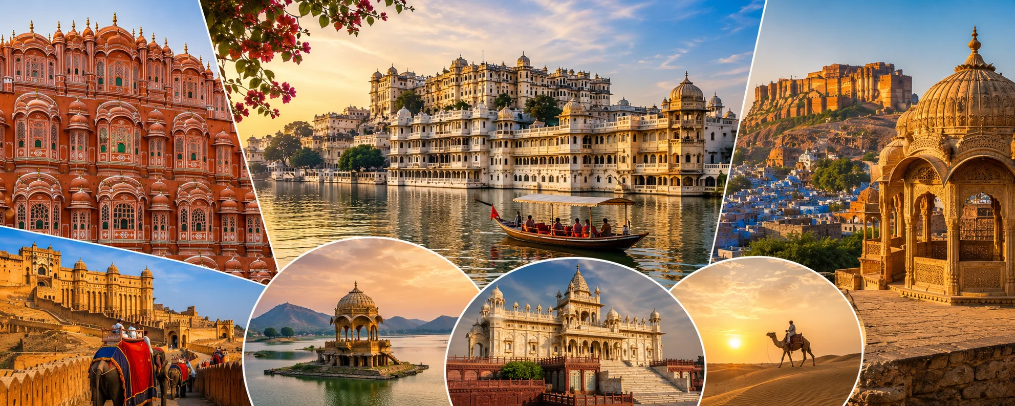 Popular Rajasthan Destinations Covered in Tour Packages